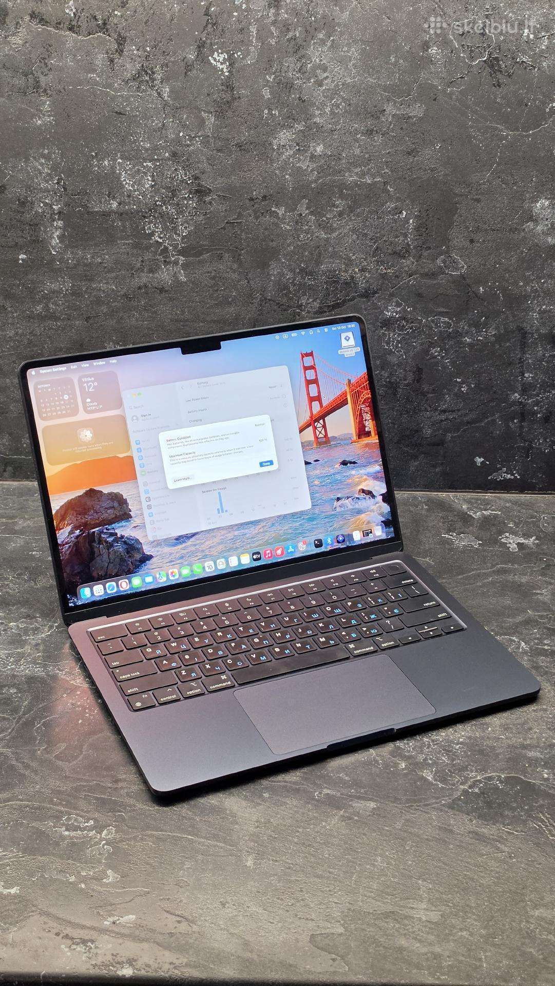 MacBook Air m3 8/256, 100%