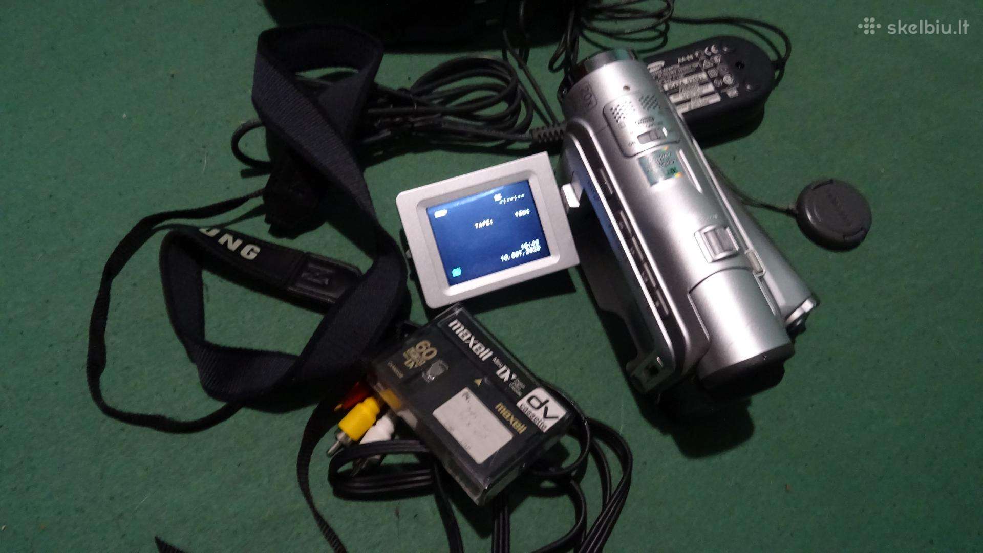 Samsung Mini Dv Kasetinė Video Kamera