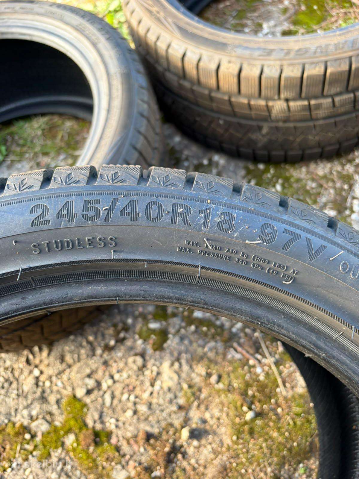 245 40 r18 žieminės padangos