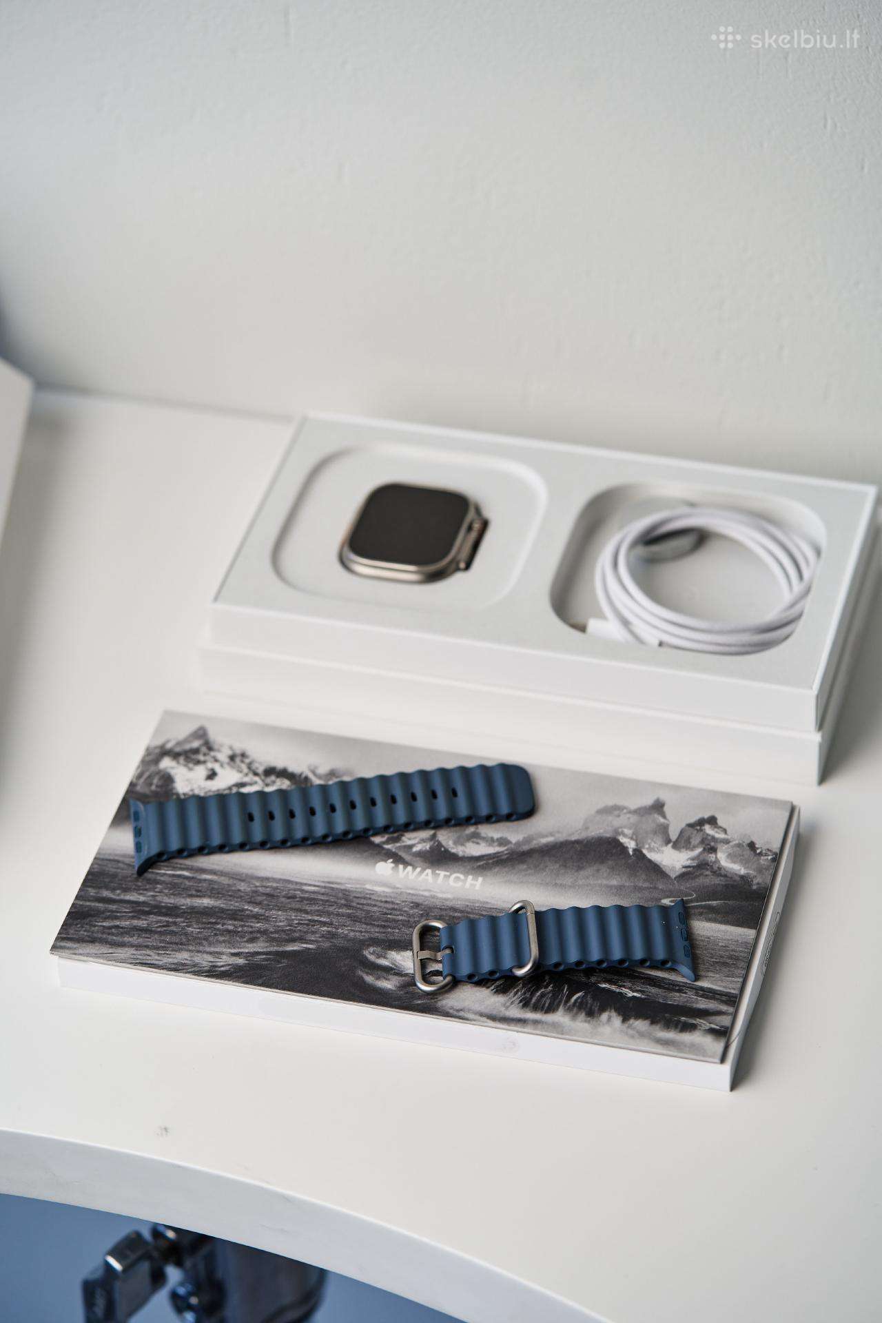 Apple Watch Ultra 3 49 mm titanas, GPS + Cellular