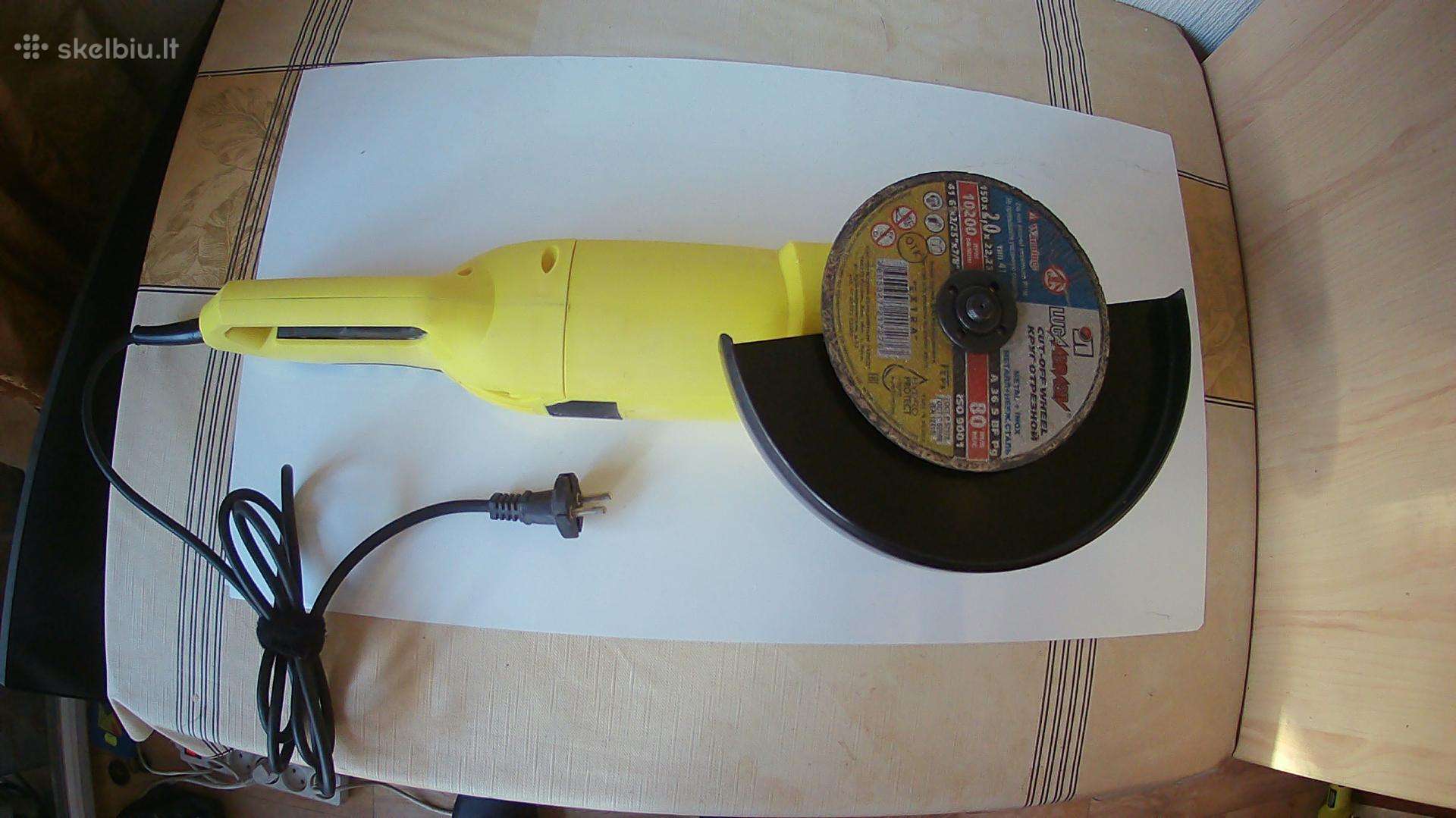 Elektrinis kampinis šlifuoklis Tg 230 M3,