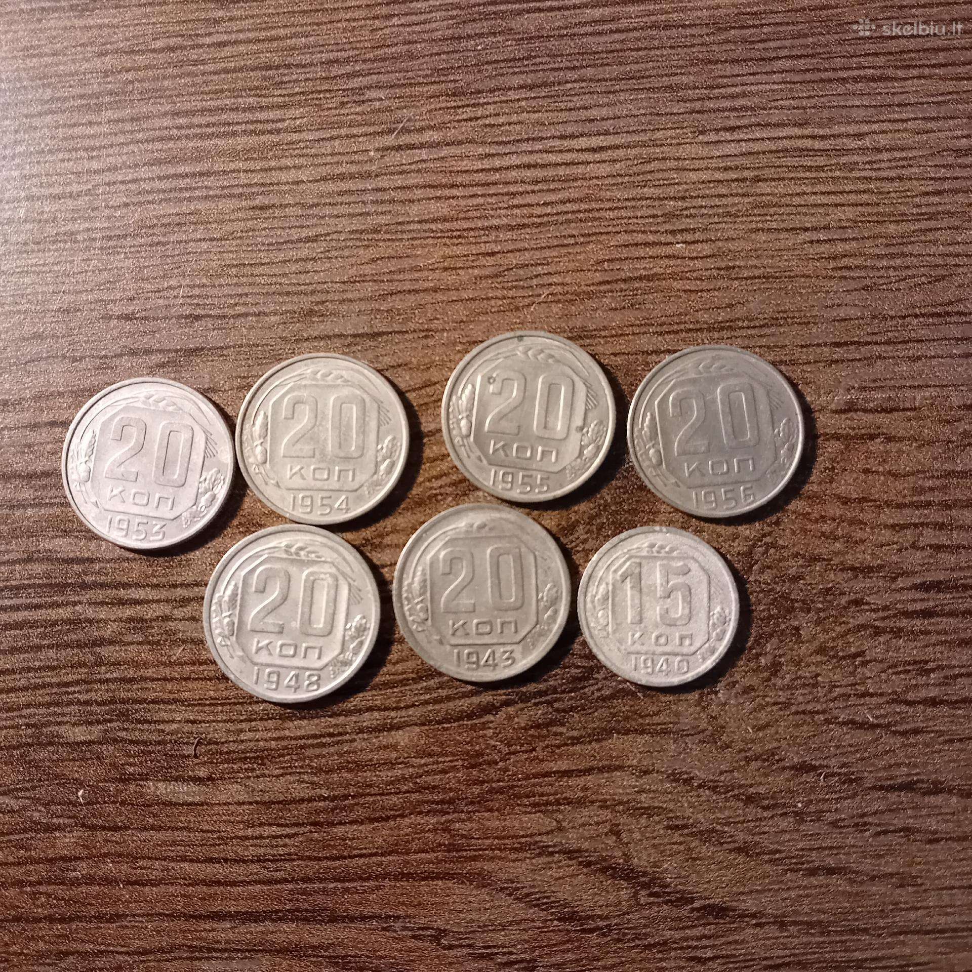Kapeikos Rusija 1946-1957 metai