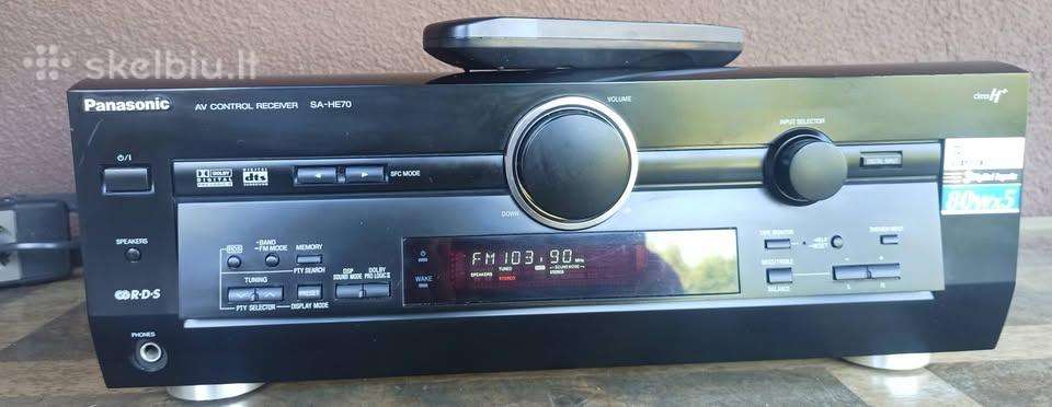 Audio stiprintuvas resyveris