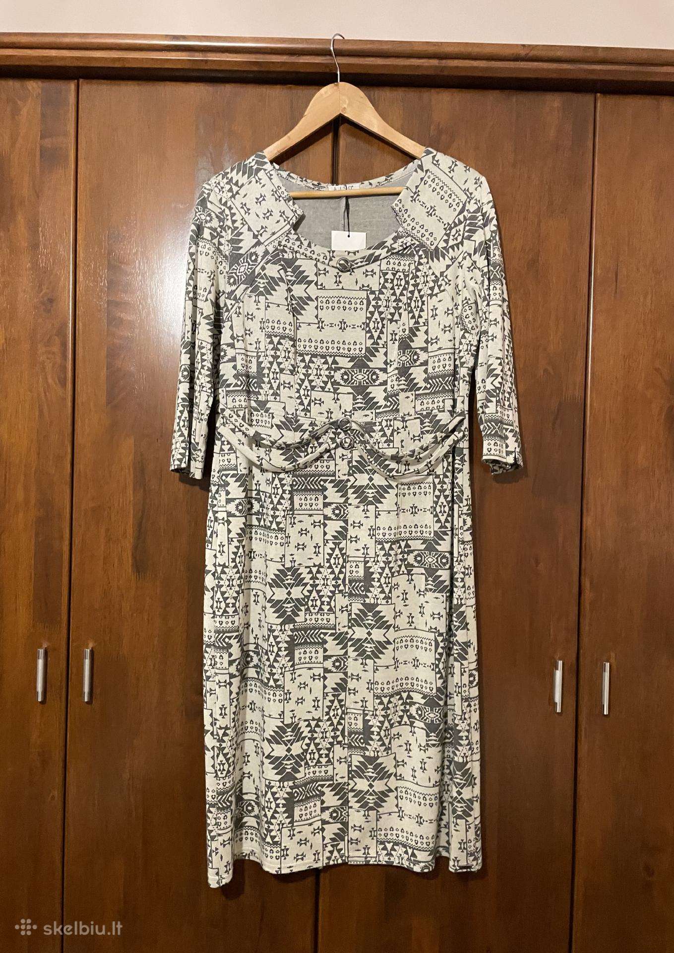 Suknelė 3/4 rankovėm L/XL