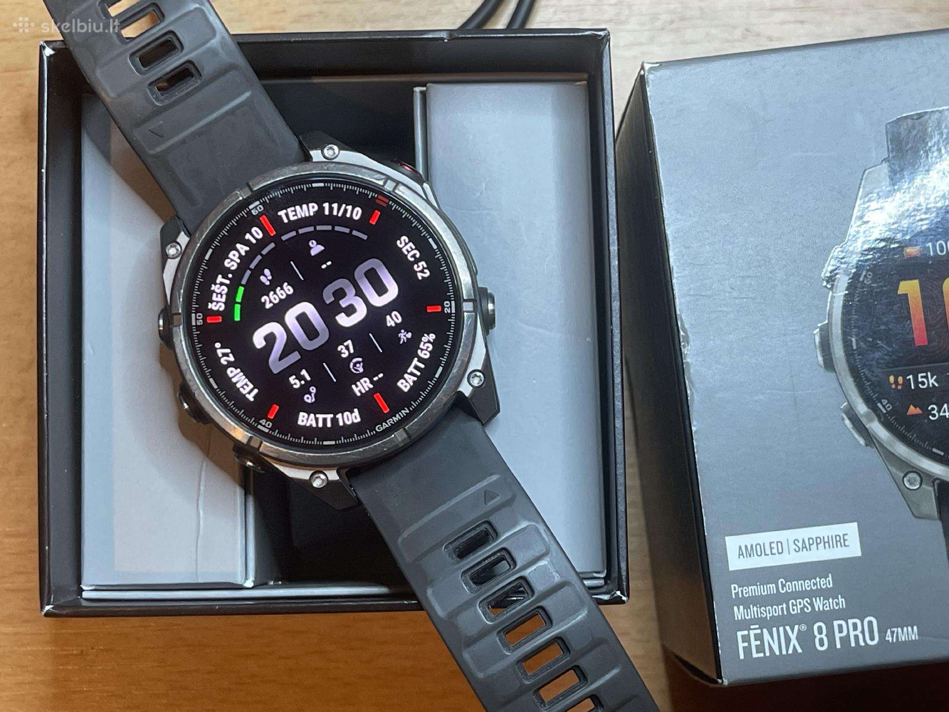 Nesiotas Garmin fenix 8 pro