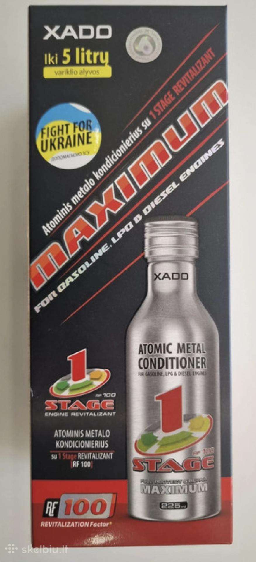 Xado Maximum revitalizantas ir kitos prekės