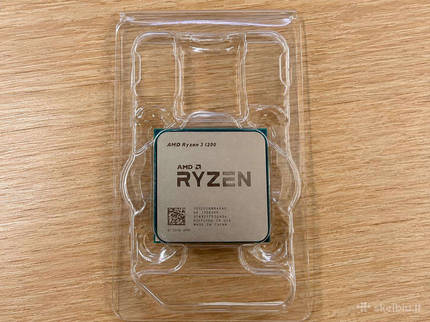 Amd Ryzen 3 1200 procesorius Am4 – 4 branduoliai