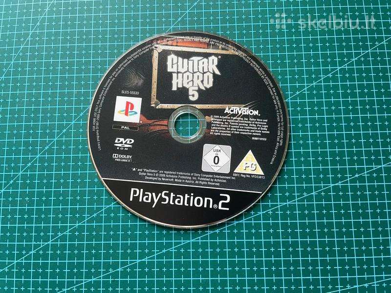 Guitar Hero 5 Playstation 2 žaidimas