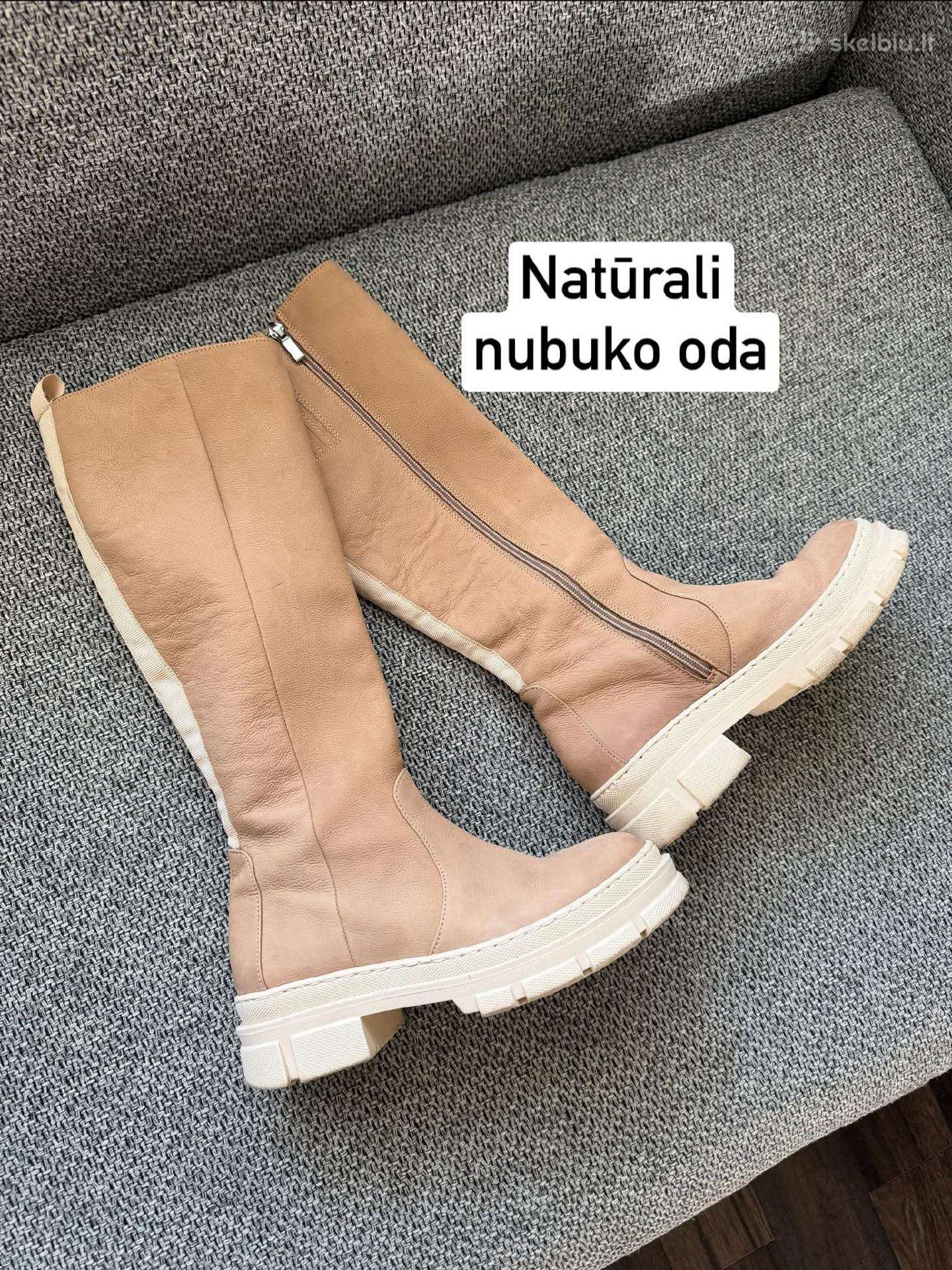Nubuko odos ilgaauliai 37 dydis