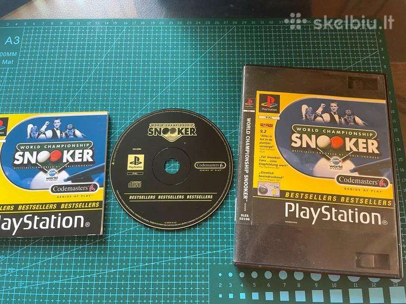 World Championship Snooker Playstation žaidimas