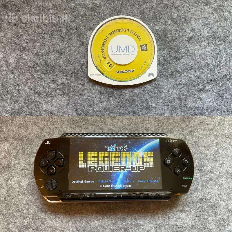Taito Legends Power-up PSP žaidimas