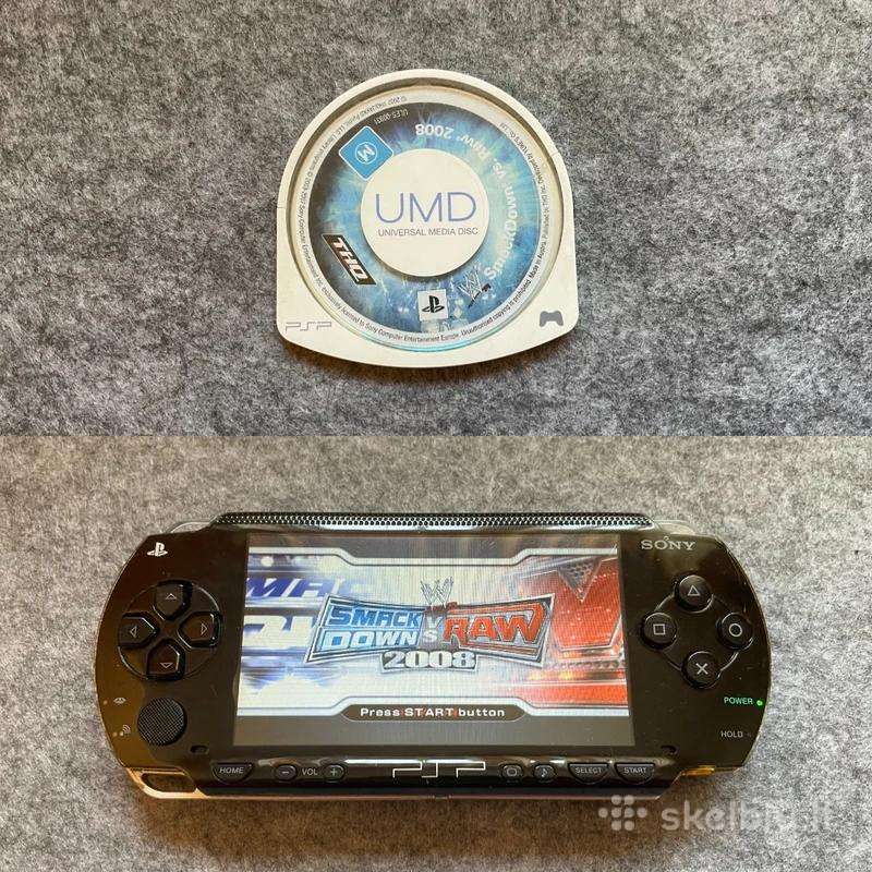 Wwe Smackdown Vs. Raw 2008 PSP žaidimas