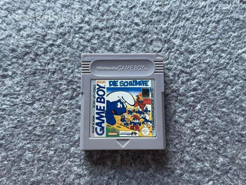 Smurfs Gameboy žaidimas