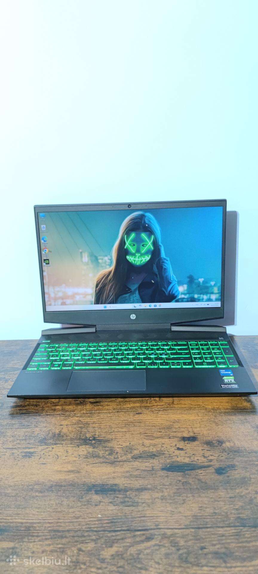 Hp Pavilion Gaming 15, i5-11gen, Rtx 3050, Idealus