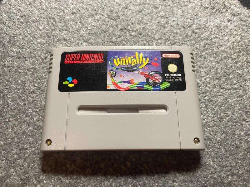 Unirally Super Nintendo žaidimas