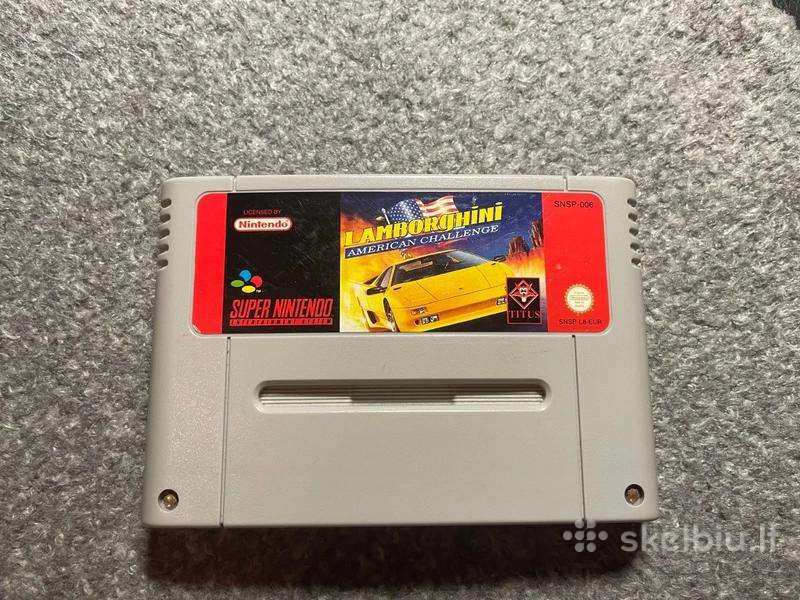 Lamborghini American Challenge Super Nintendo