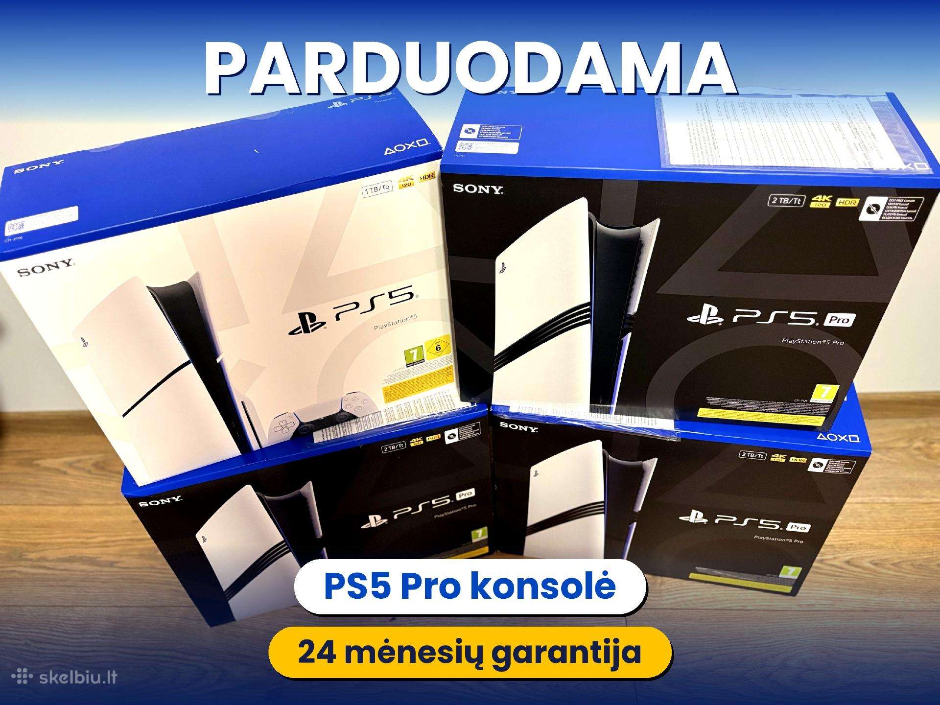 Nauja „Playstation 5 Pro“ Konsolė!