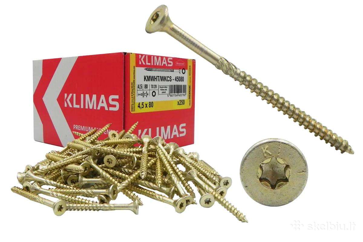 Konstrukciniai medsraigčiai Klimas Pigiau