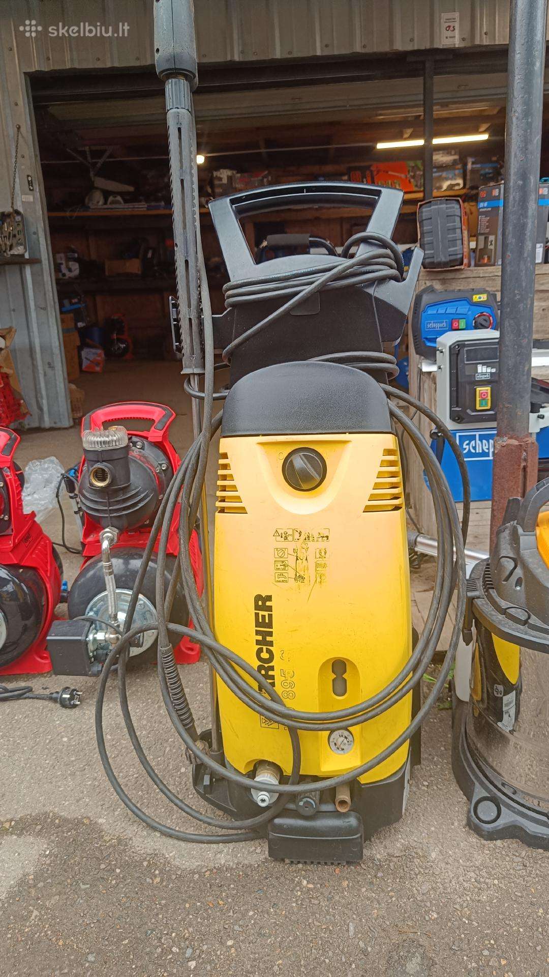 Aukšto slėgio plovykla Karcher 895s