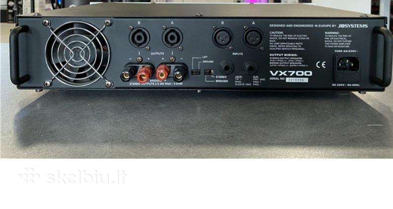 Jb system vx700 stiprintuvas