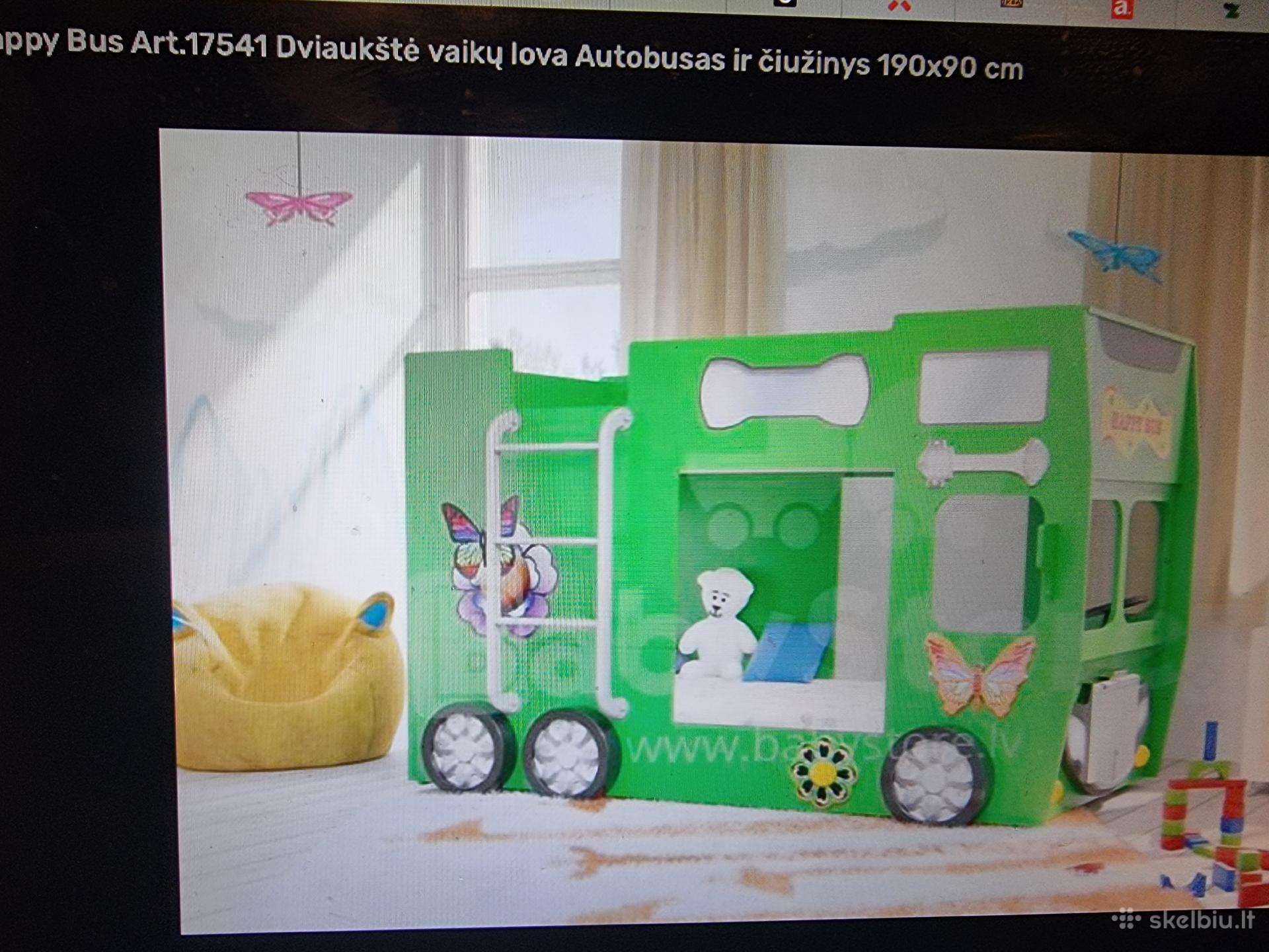 Dviaukštė lova- autobusas