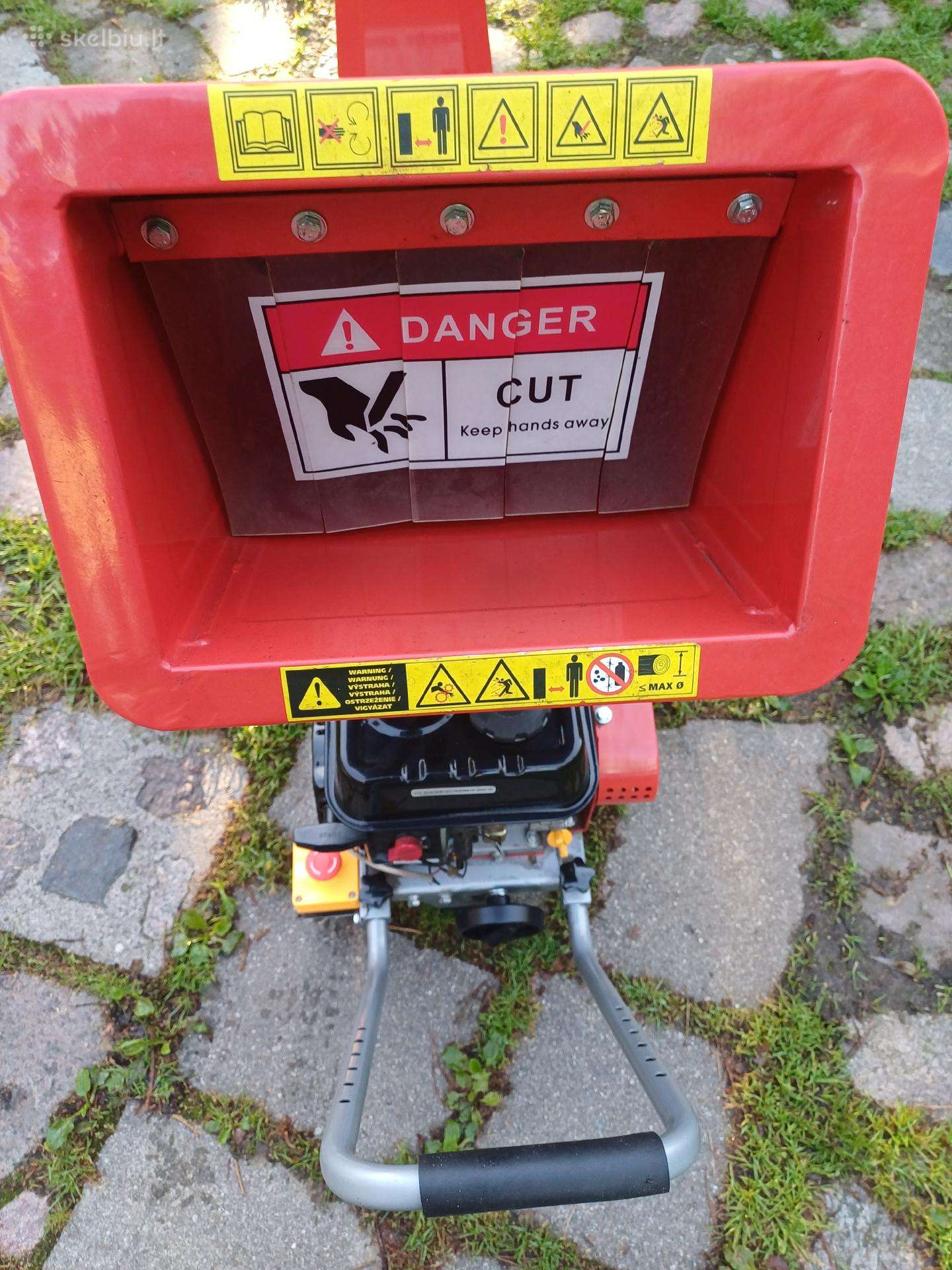 Šakų smulkintuvas benzininis 6,95 Ag / 4,2 kw
