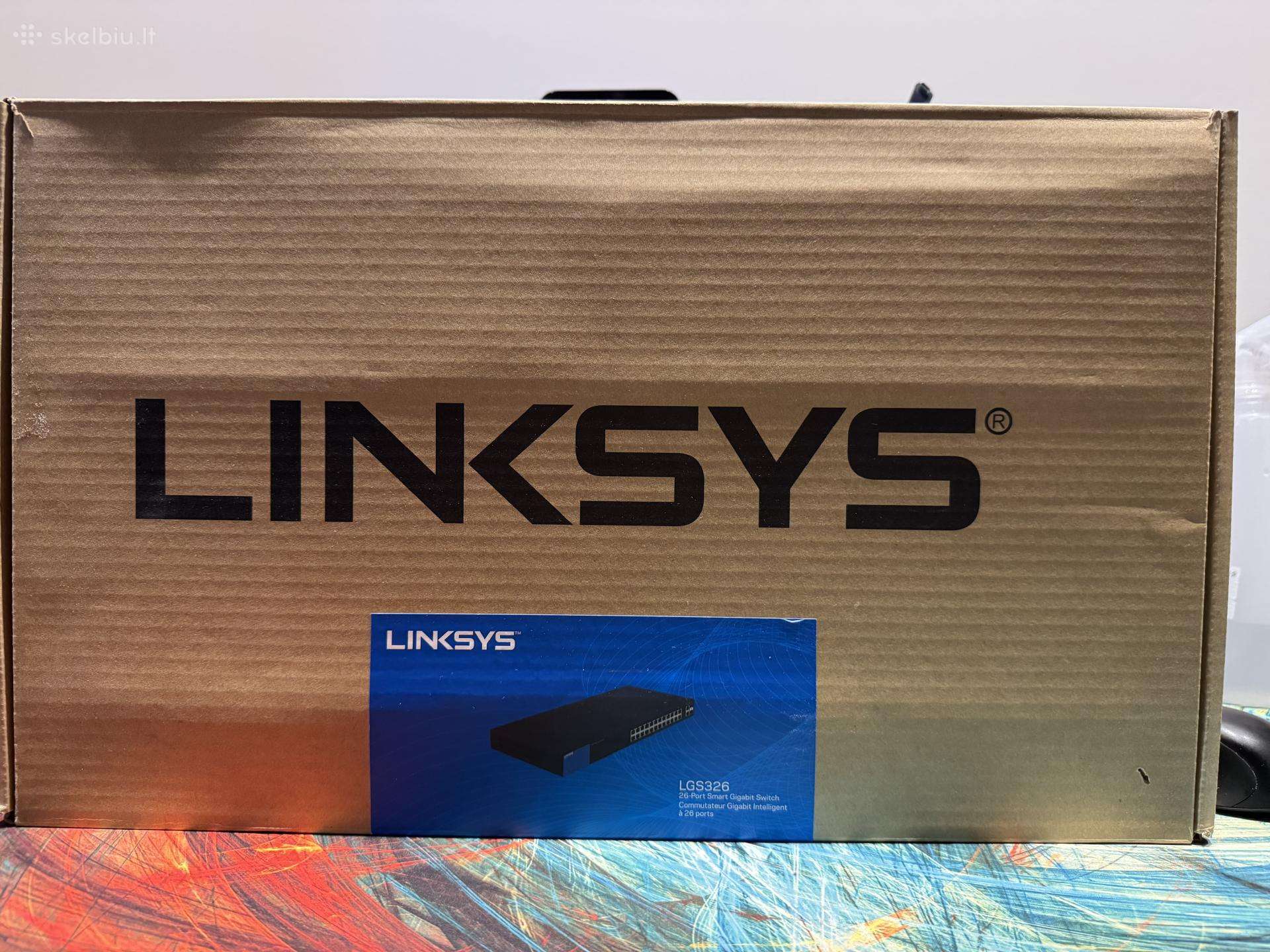 Linksys Lgs326 – 26 prievadų Gigabit Smart Switch