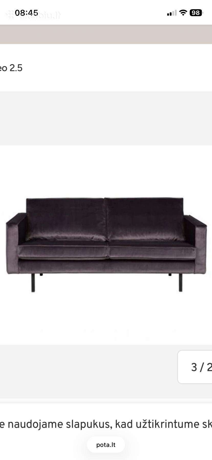 Sofa 190 cm