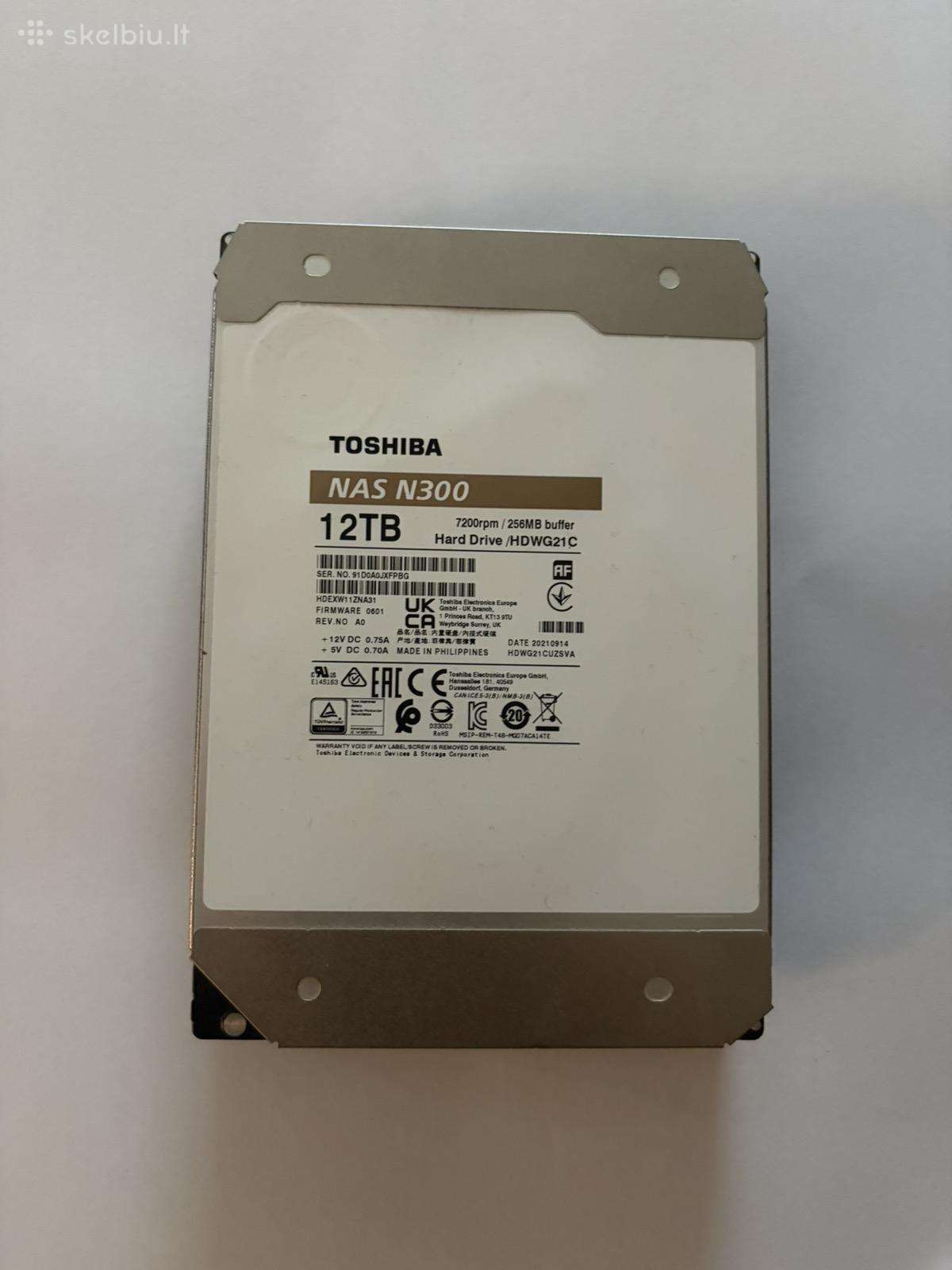 Toshiba, seagate, 10tb, 12tb, 16tb. HDD