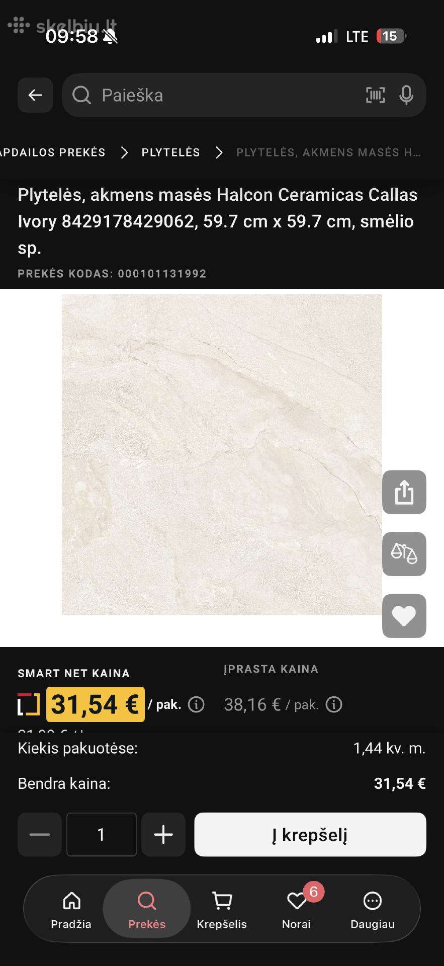 Parduodu plyteles