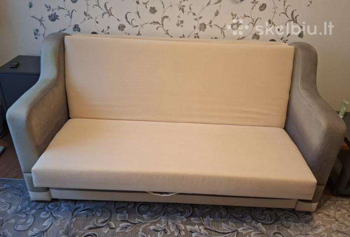 Parduodu sofa-lova su miegama funkcija