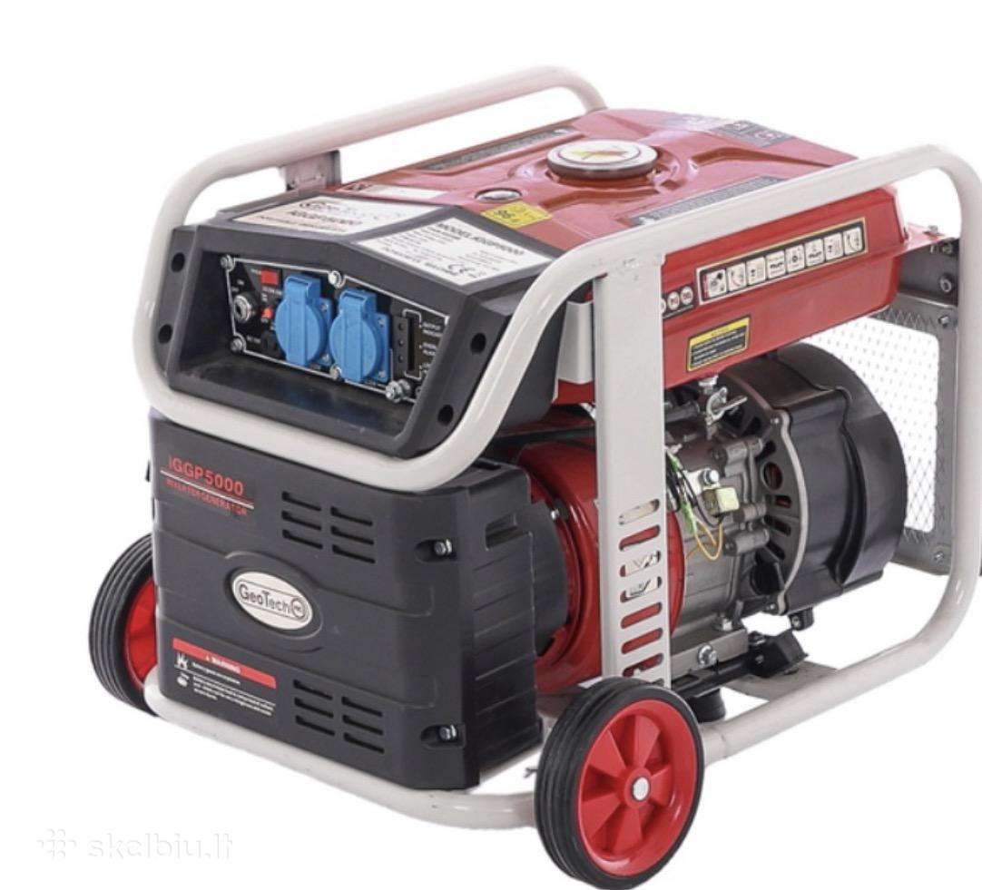 Inverterinis benzininis 4 kw generatorius Geotech