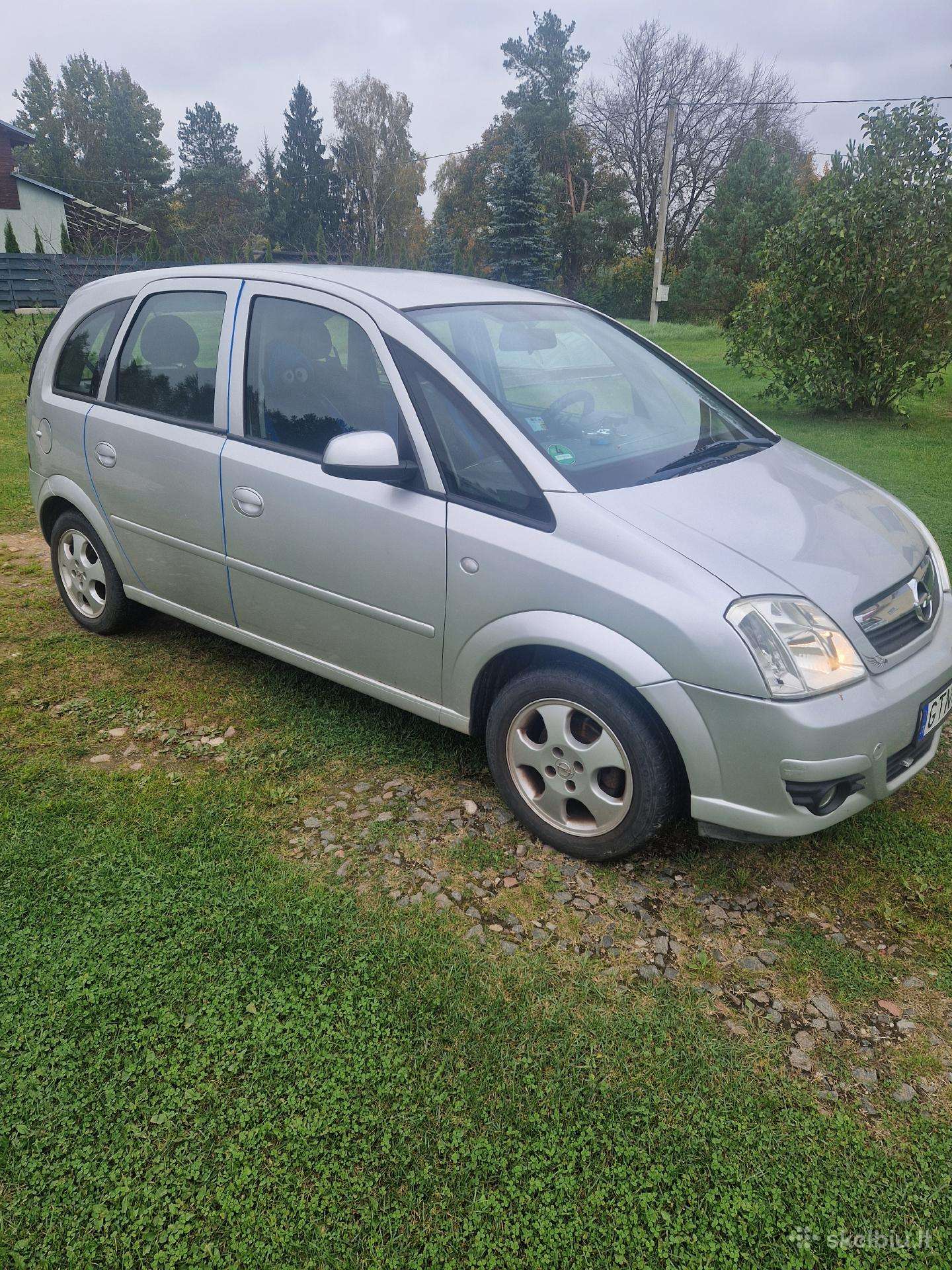 Parduodu opel meriva 2007m. 1.4 66kw. Benz-dujos