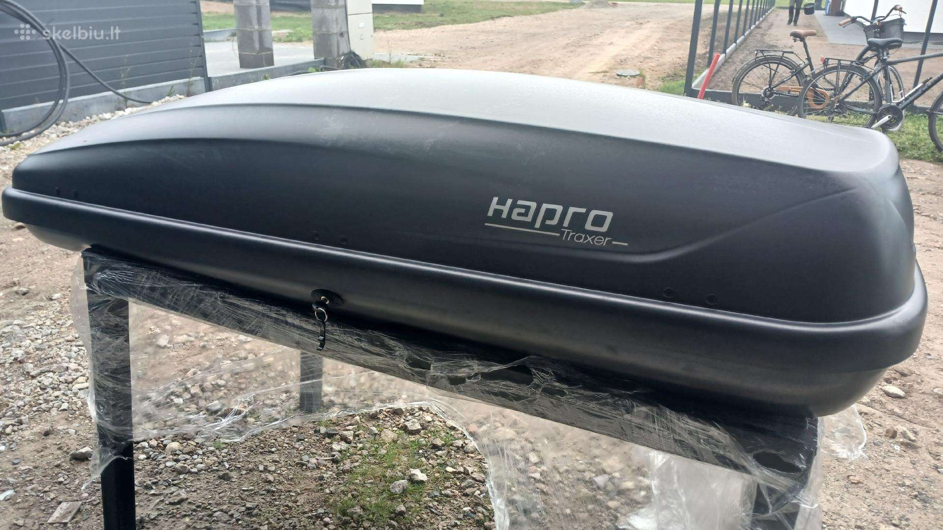 Hapro Traxer 6.6 antracitos spalvos stogo bagažinė