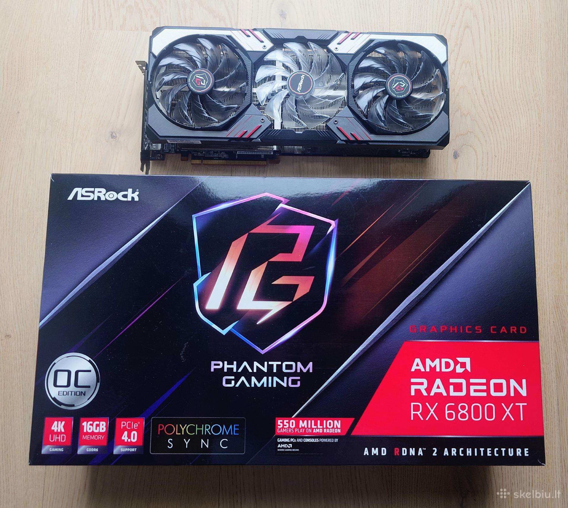 Asrock Rx 6800 XT Phantom Gaming