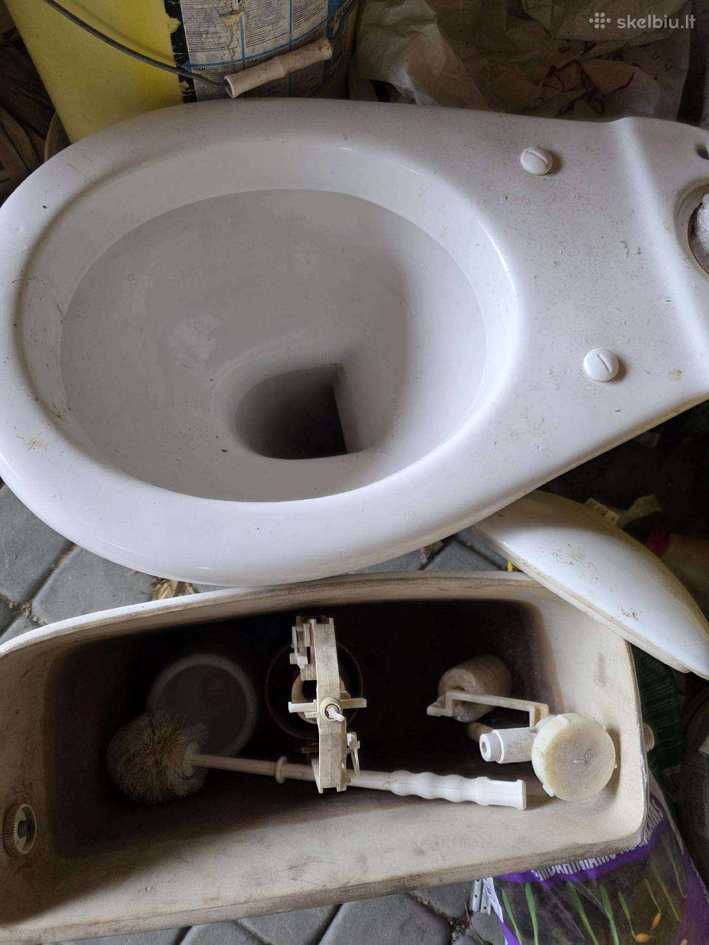 WC klozetas dovanoju