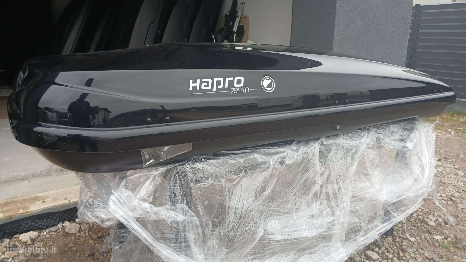 Hapro Zenith 8.6 juoda blizgi stogo bagažinė
