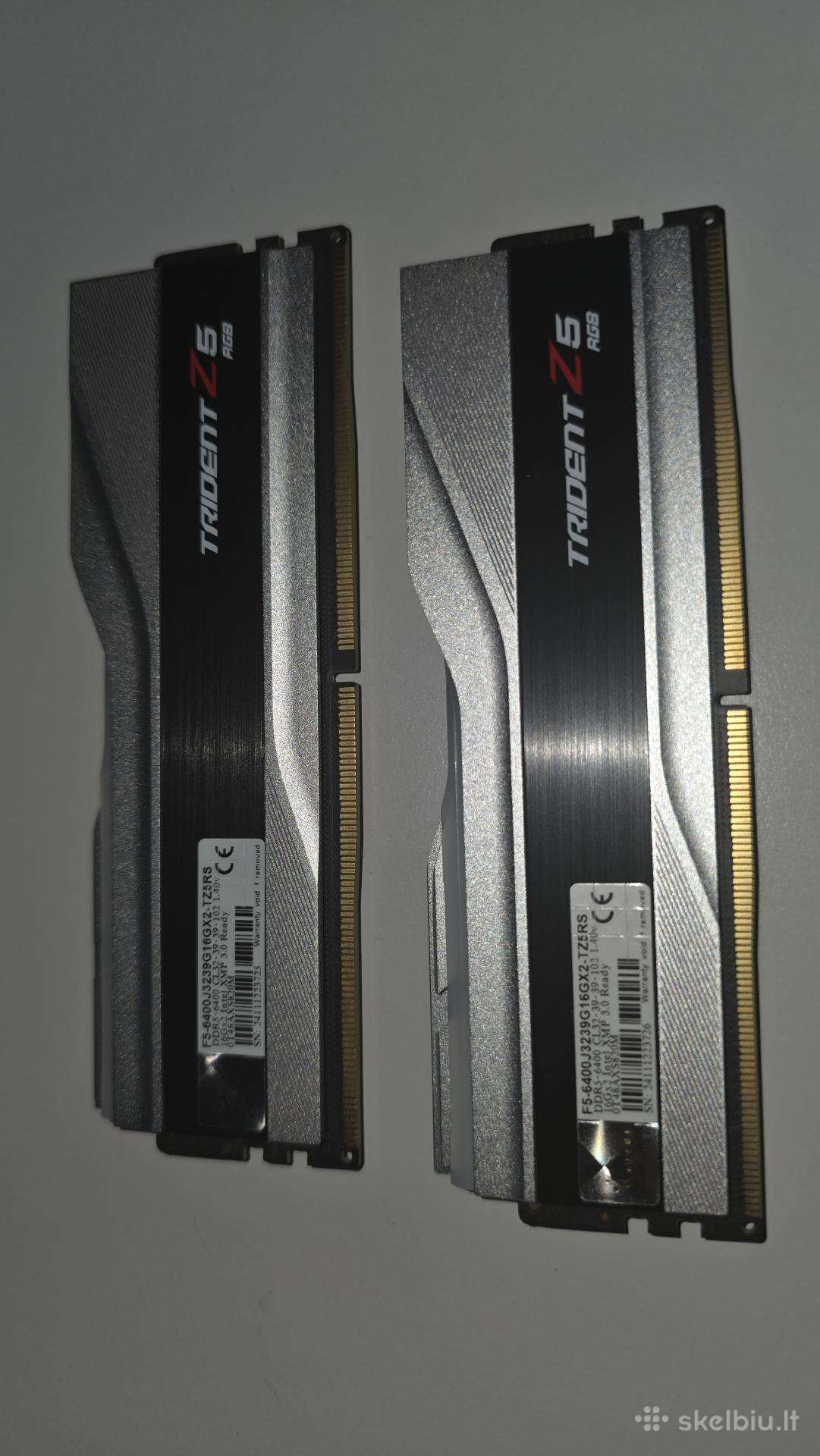Trident Z5 rgb ddr5 2x16gb 6400mhz