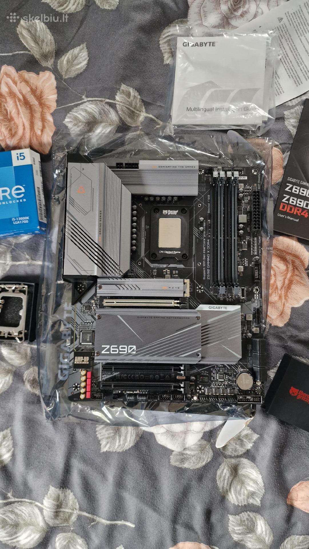 I5-13600k + Gigabyte Z690 Gaming X + 64gb Ddr4