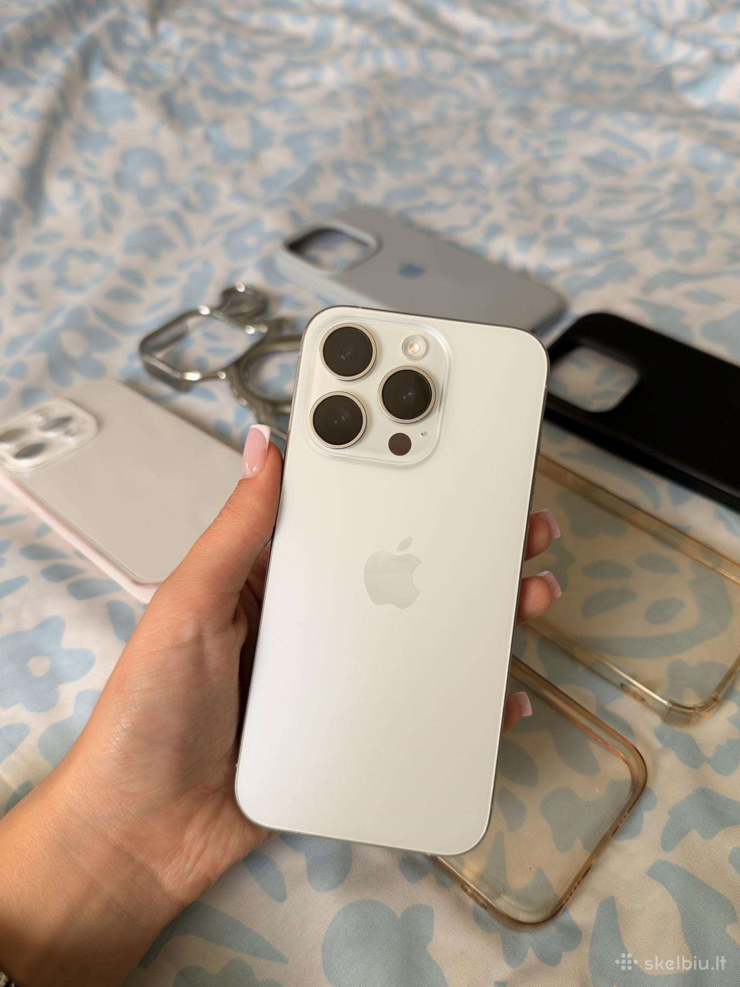 Parduodamas iPhone 15 pro256gb