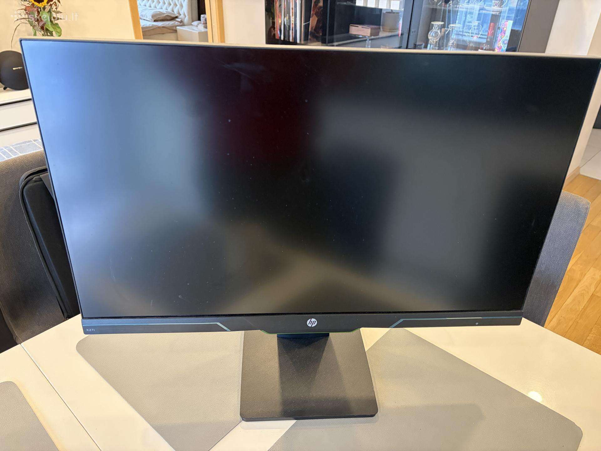 Hp X27i 27" Qhd Ips 144 Hz zaidimu monitorius