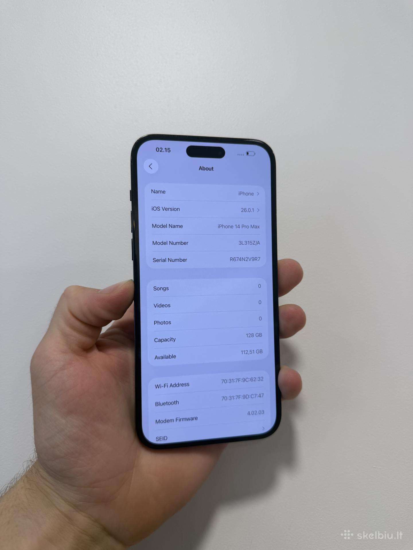 iPhone 14 Pro Max 128