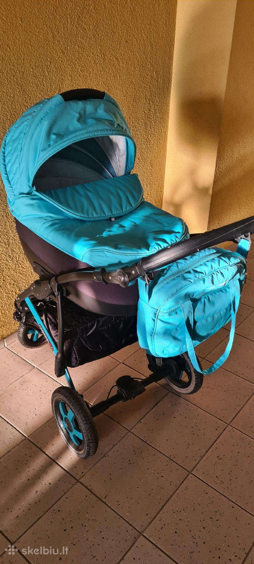 3 dalių vaikiškas vežimėlis Camarelo „sevilla“