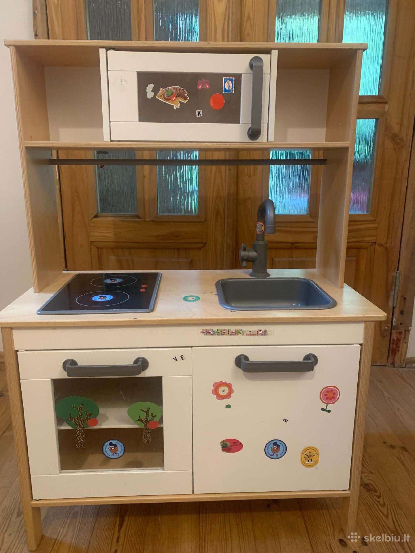 Vaikiška medinė Ikea virtuvėlė