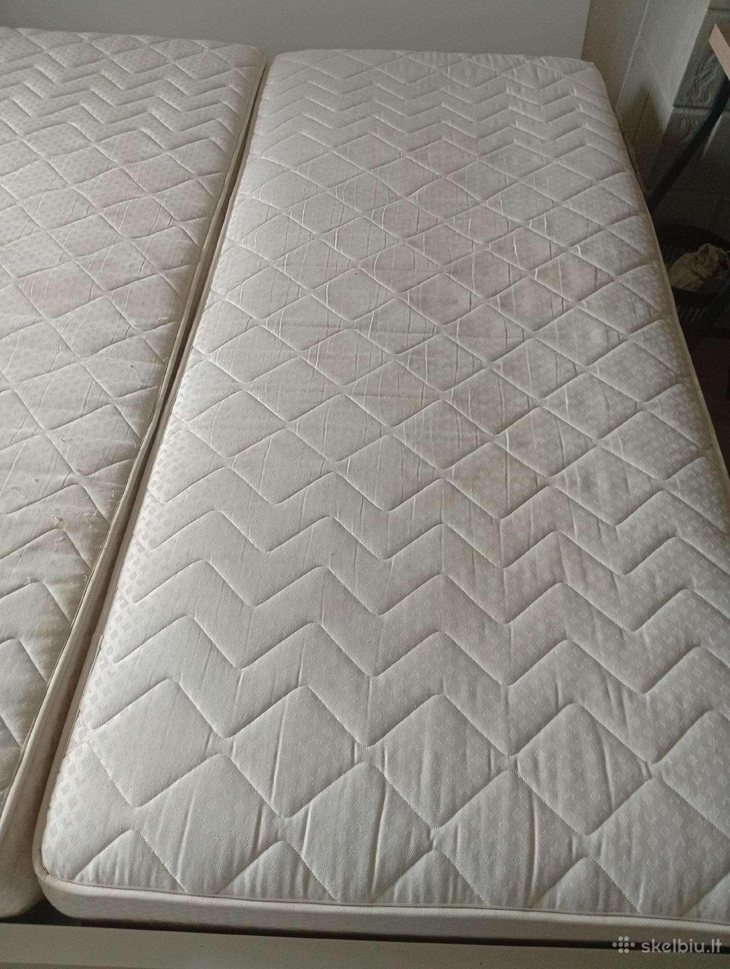 2 stori patogūs čiužiniai 80/185 cm