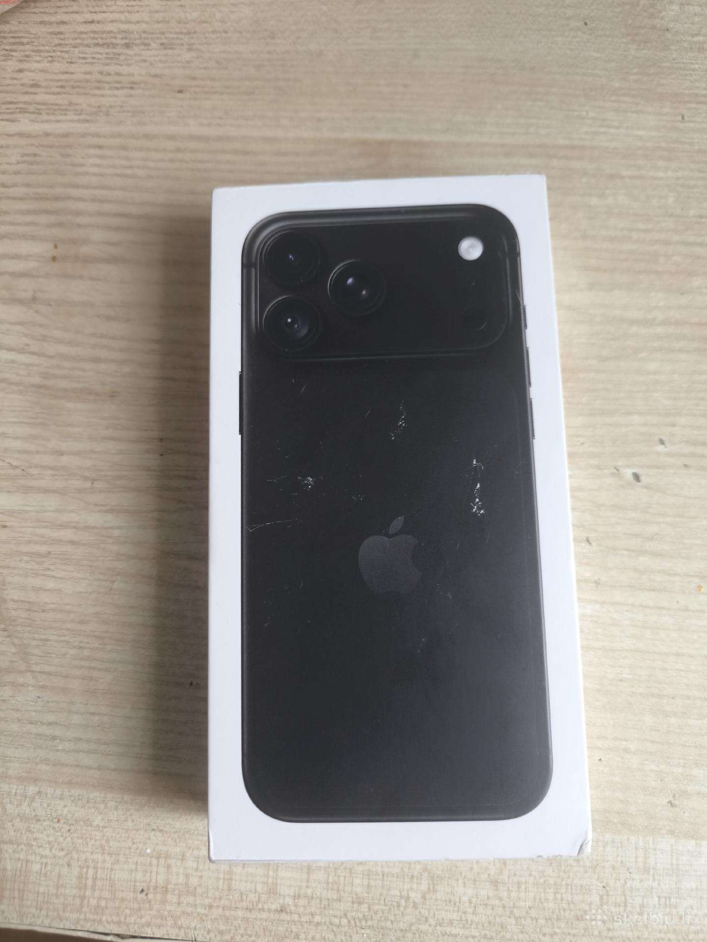 Apple iPhone 18 Pro Max - 2tb- Juodas