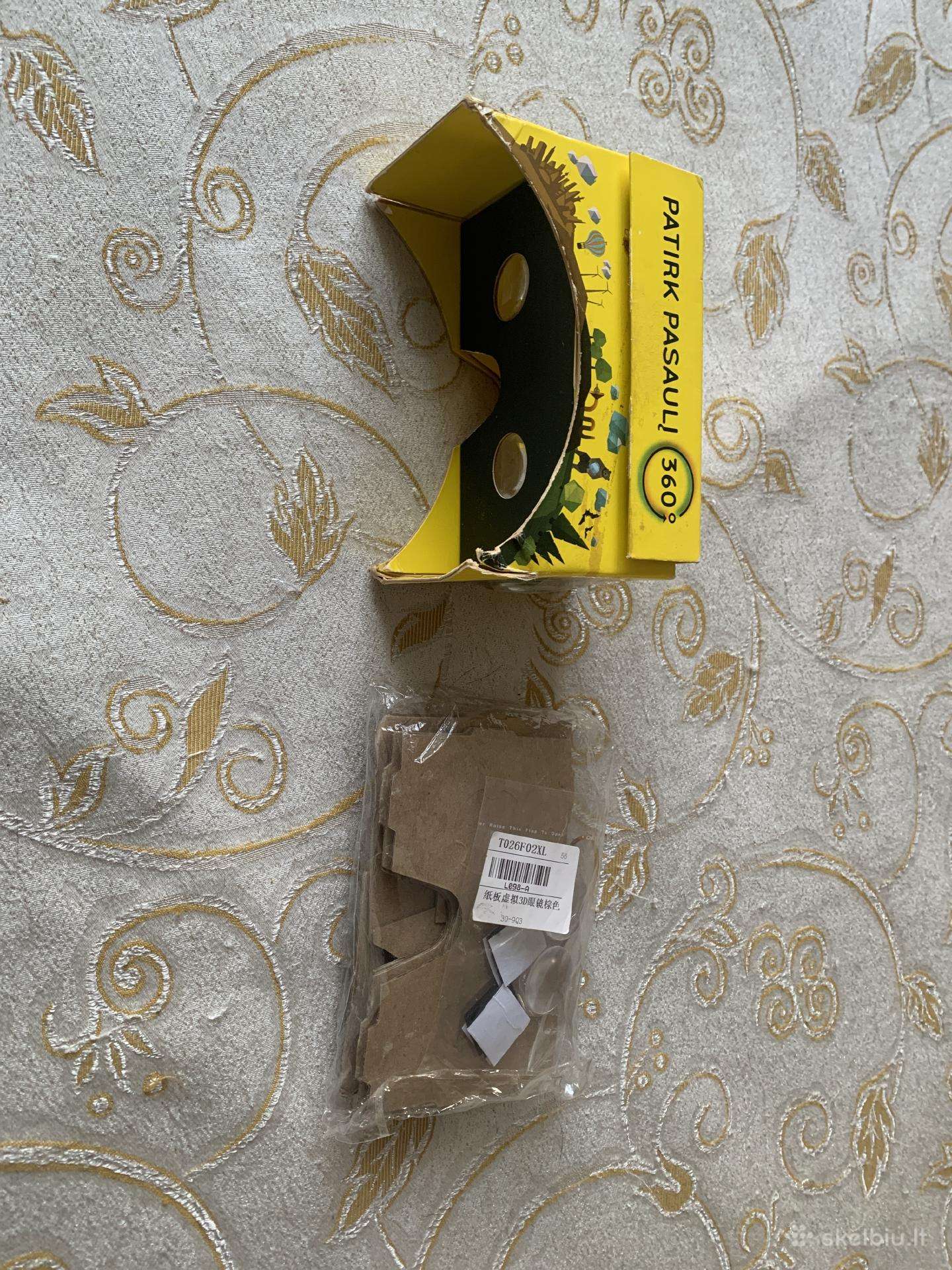 Virtualios realybės akiniai iš kartono 2 vnt