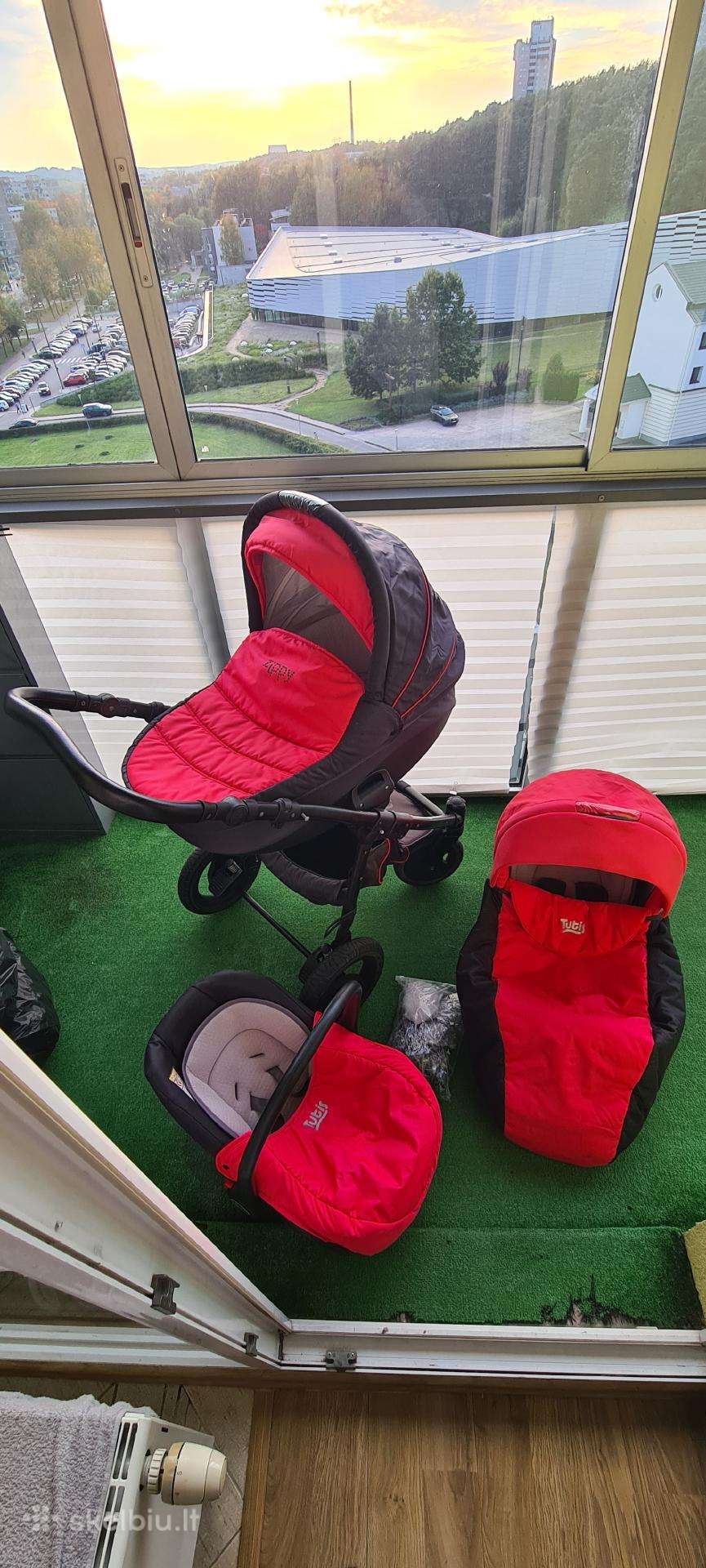 3in1vaikiškas vežimėlis Tutis Zippy