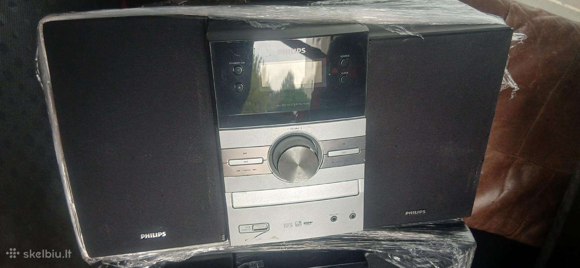 Philips JVC Sony muzikiniai centrai