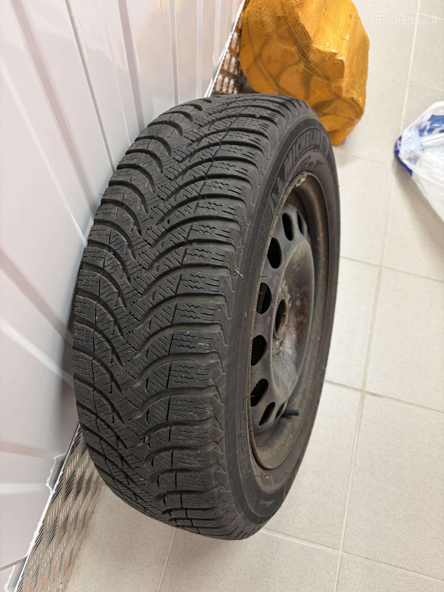 4 vnt. Michelin Alpin žieminiai ratai 175/65 R15 s